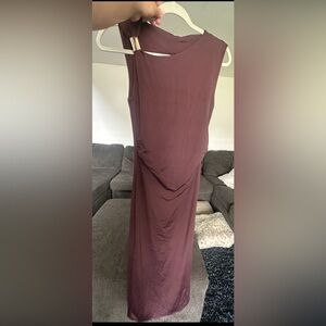 Zara silky Plum Dress